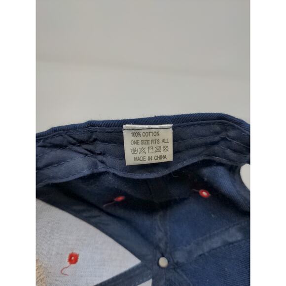 NASCAR Racing Champion Jeff Gordon #24 Strapback Hat OSFA Blue Embroidered Logo - Picture 9 of 9